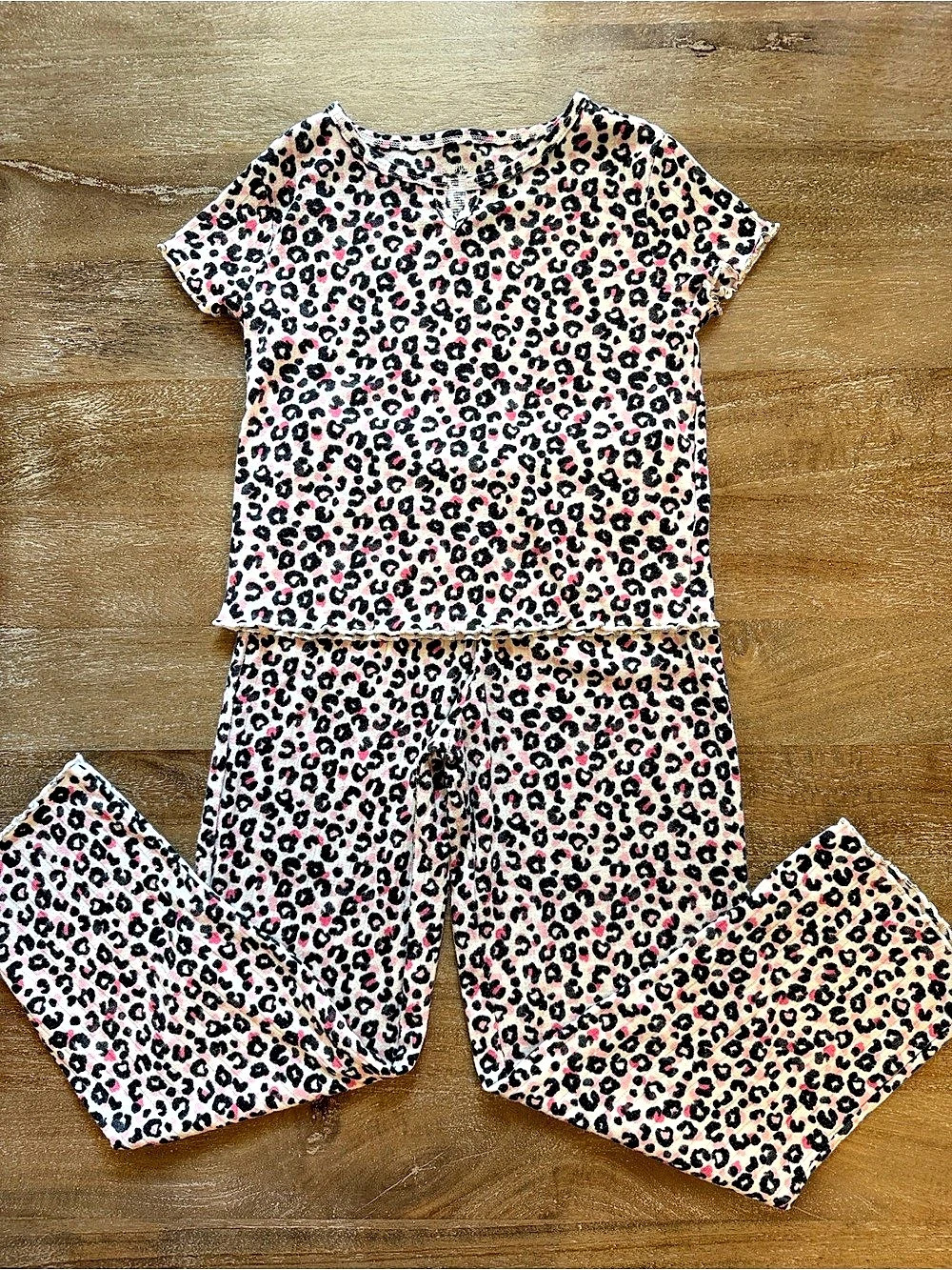 Cat & Jack Leopard Print Pajamas